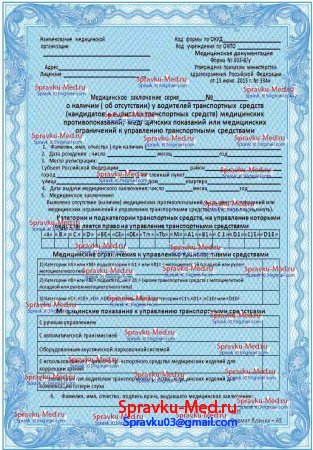 Образец справки в ГАИ Образец справки в ГАИ